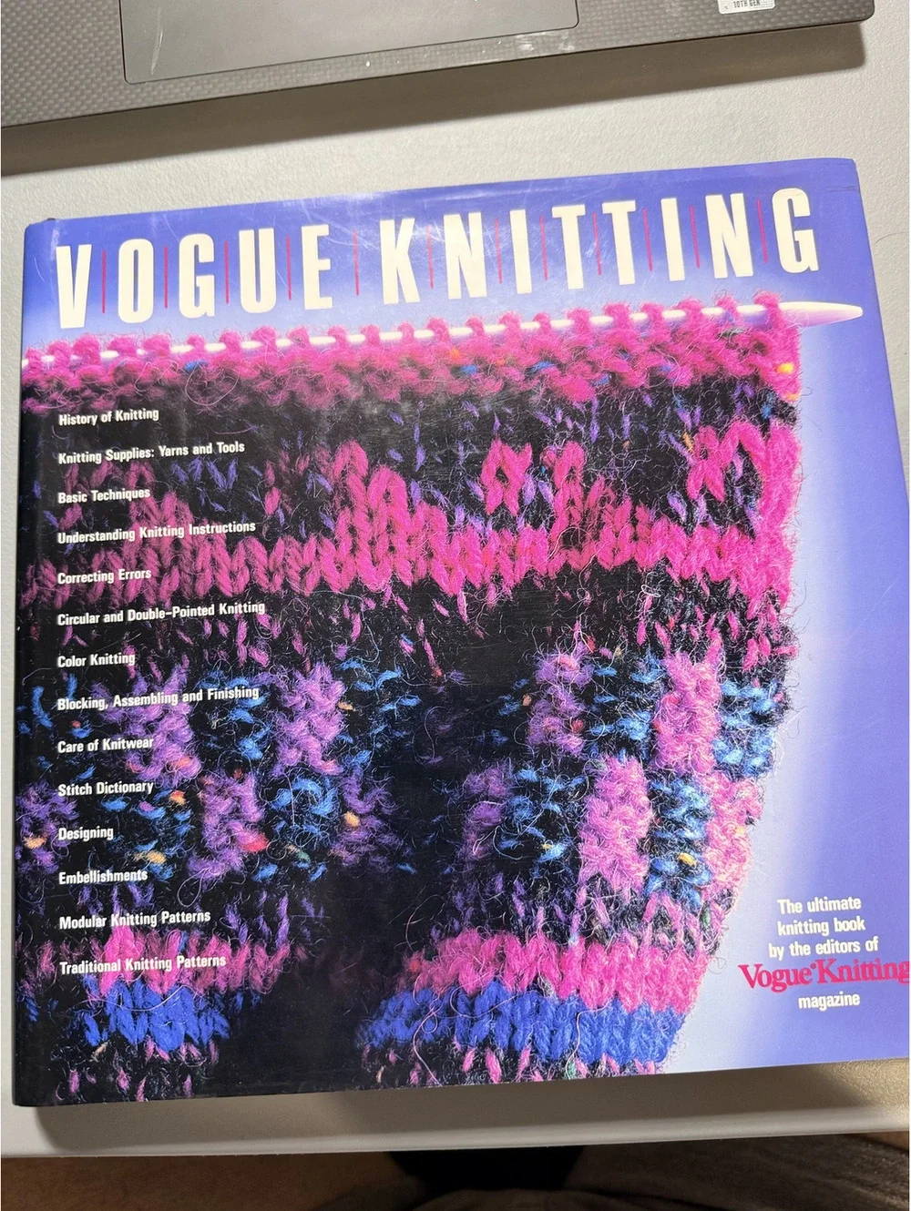 Vogue Knitting: The Ultimate Knitting Book (1989 Edition)